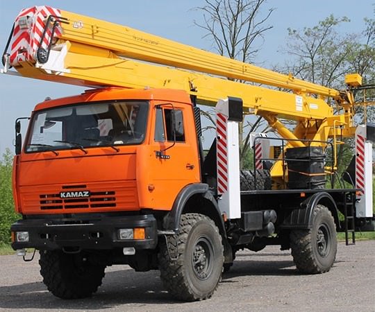 Аренда автовышки в Северске и  Томской области