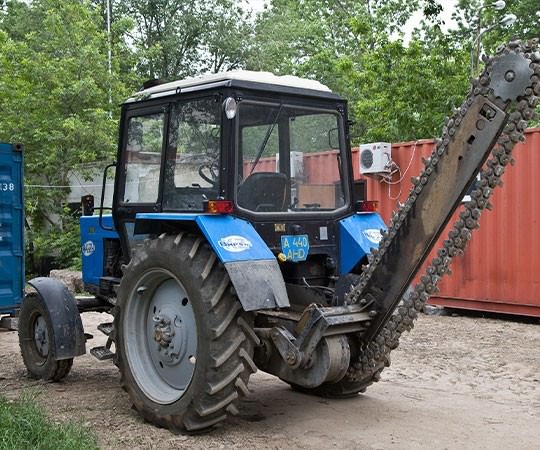 Траншеекопатель в аренду в Северске и  Томской области